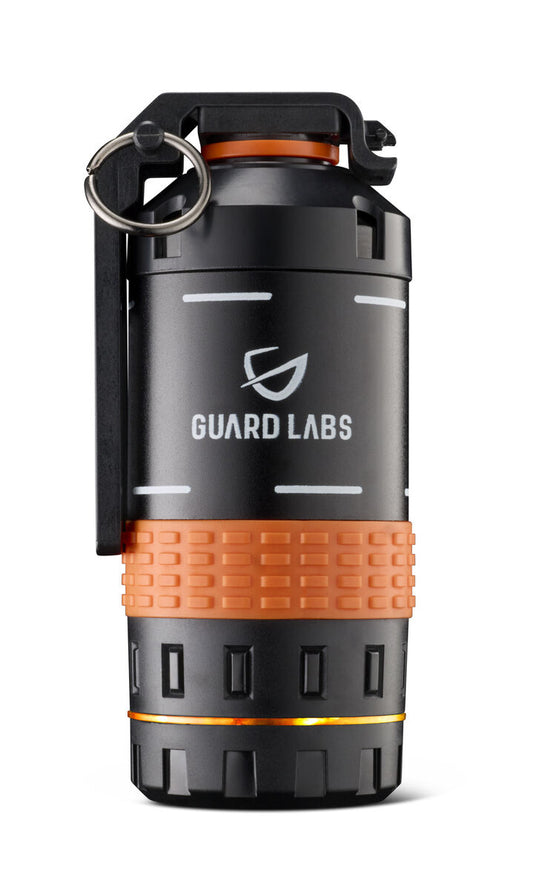 BOMB Wet & Dry Travel Shaver black/orange