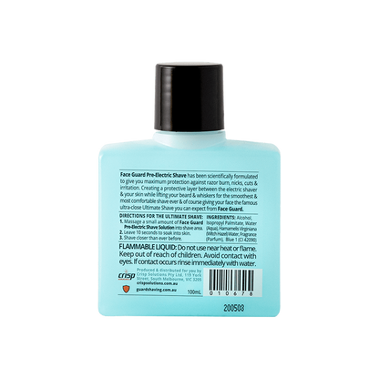 Pre-Electric Shave Solution