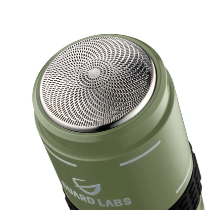 BOMB Wet & Dry Travel Shaver green/black