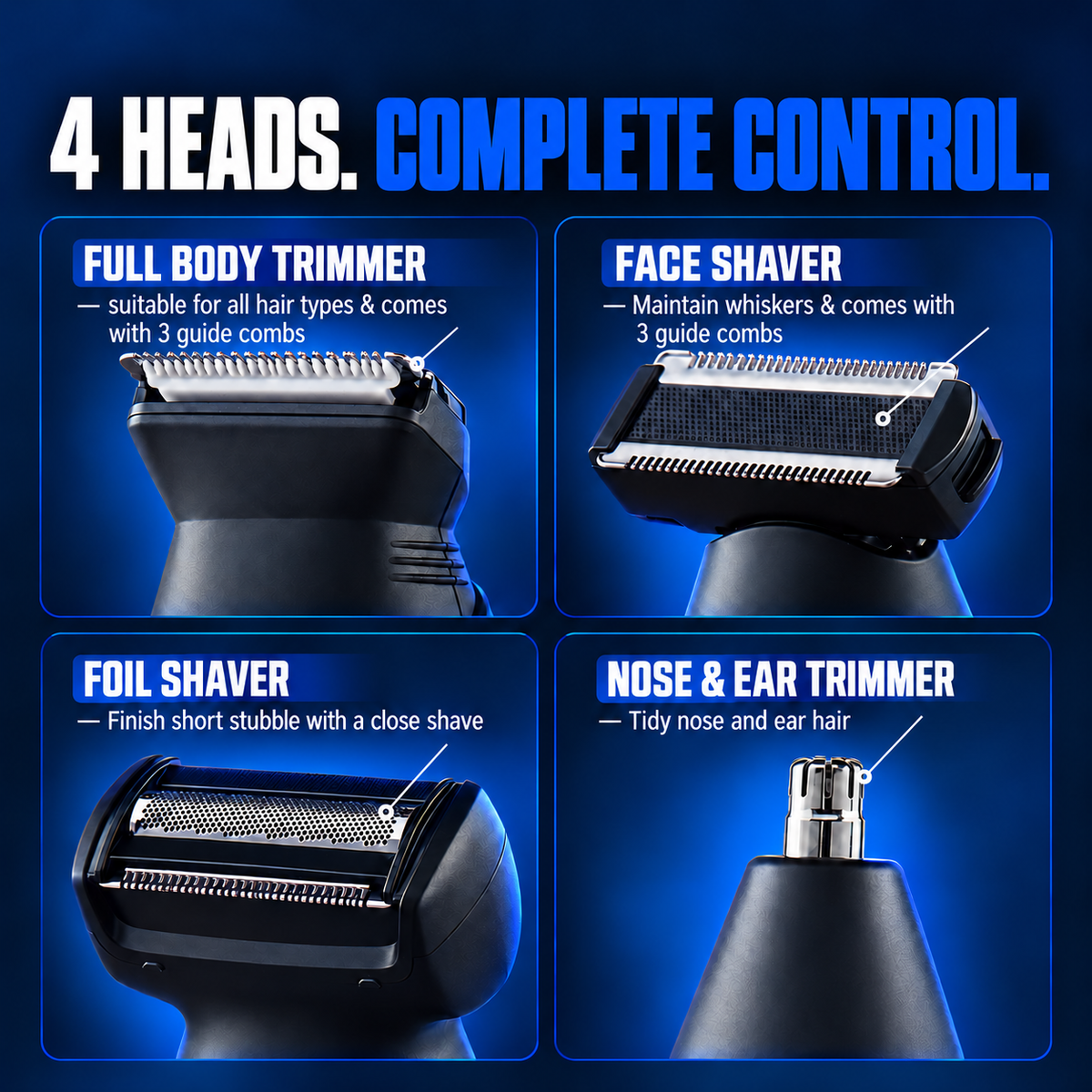 Smooth Ultra 13-In-1 Wet & Dry Multi-Groomer